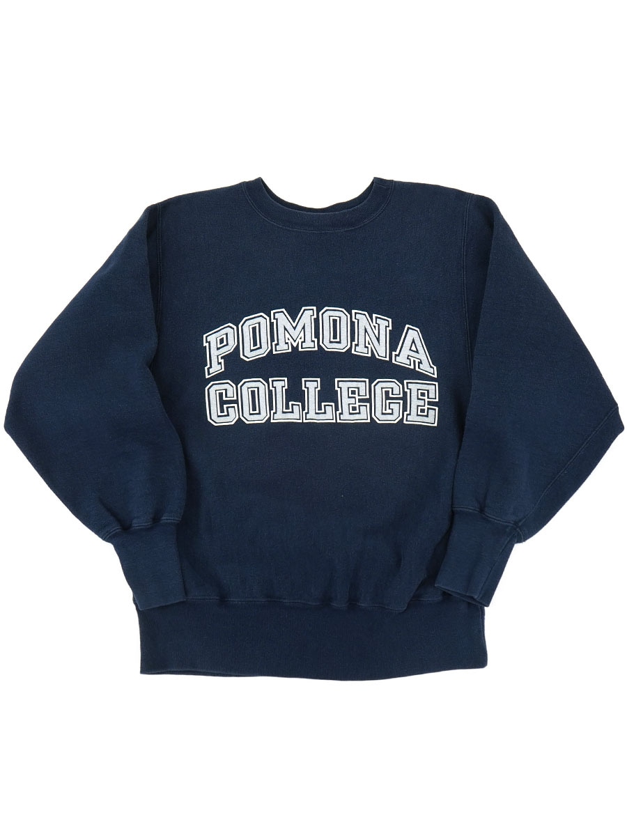 90'S CHAMPION REVERSE WEAVE CREW ''POMONA COLLEGE'' (SIZE. MEDIUM