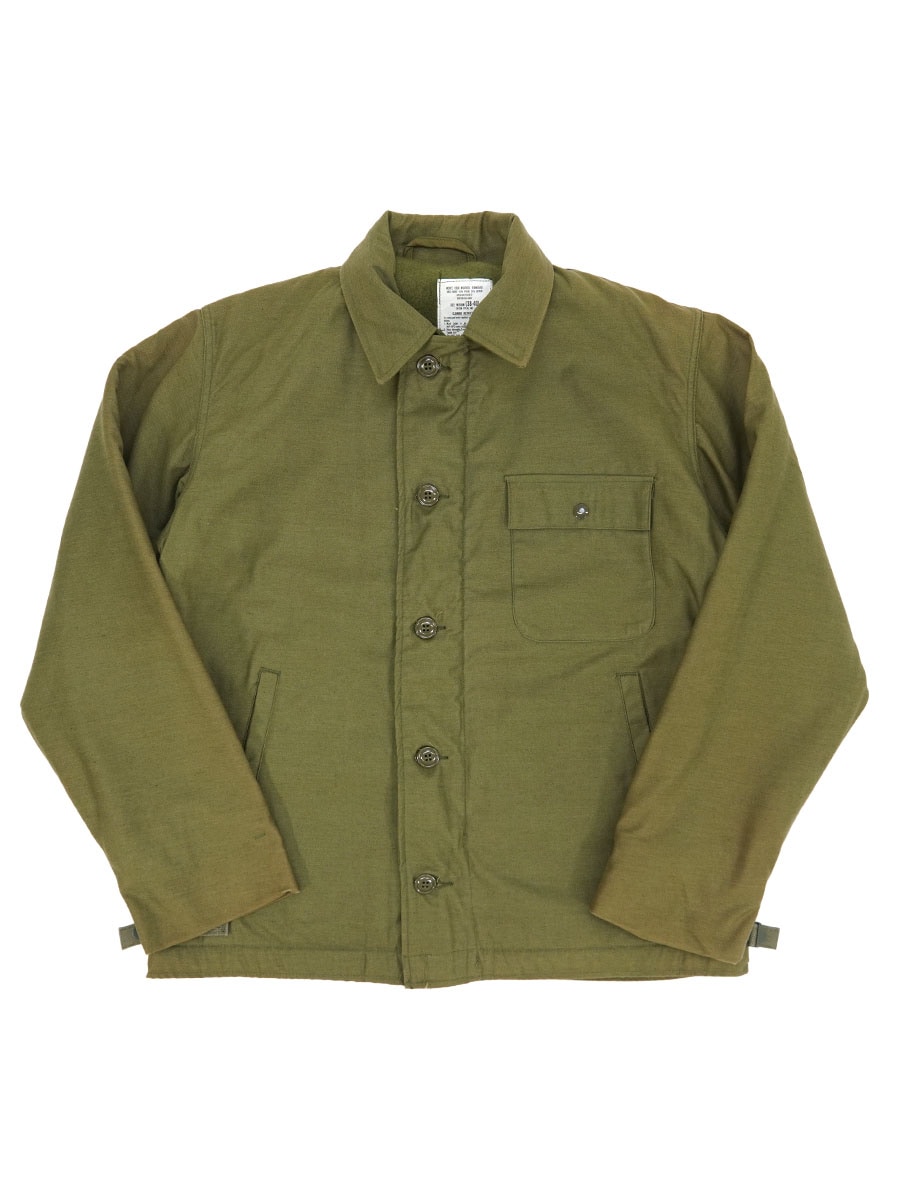 '85 U.S.NAVY A-2 DECK JACKET (SIZE.MEDIUM) MINT CONDITION