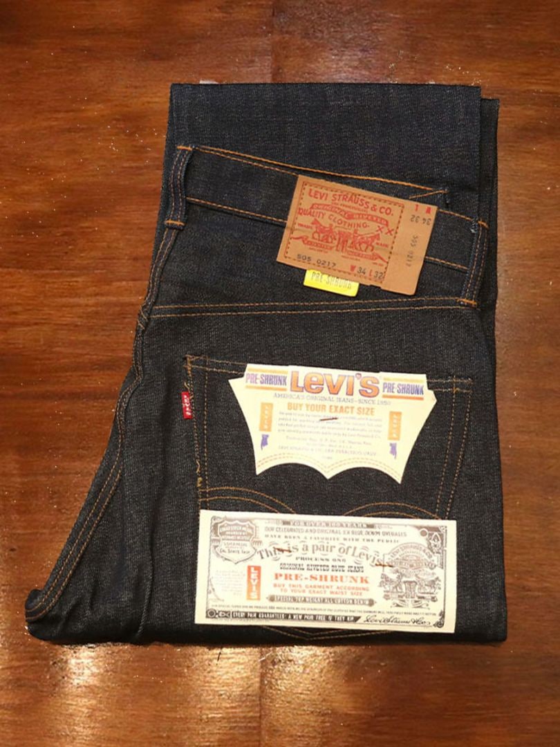 1960s DEAD STOCK , LEVIS 505E , Size W34 L32