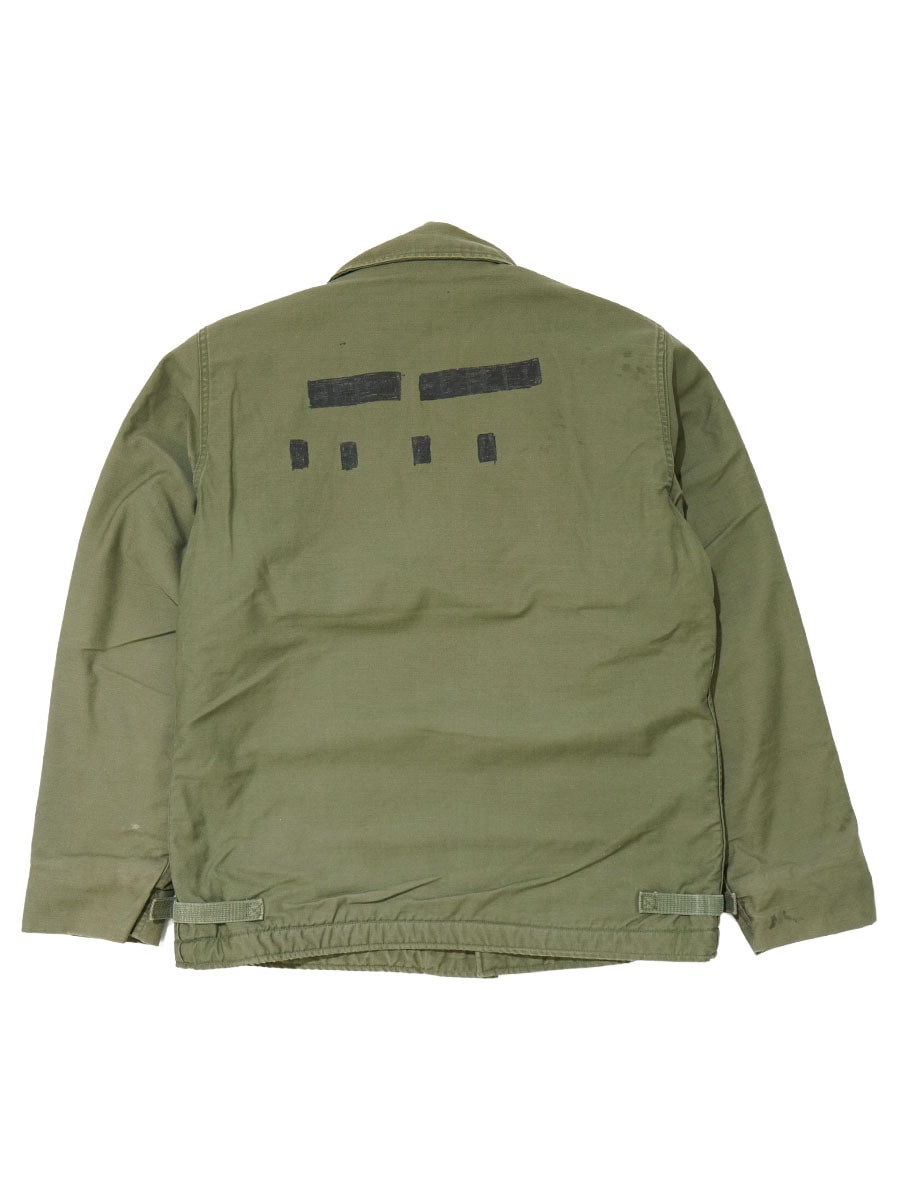 '75 U.S.NAVY A-2 DECK JACKET (SIZE.MEDIUM)