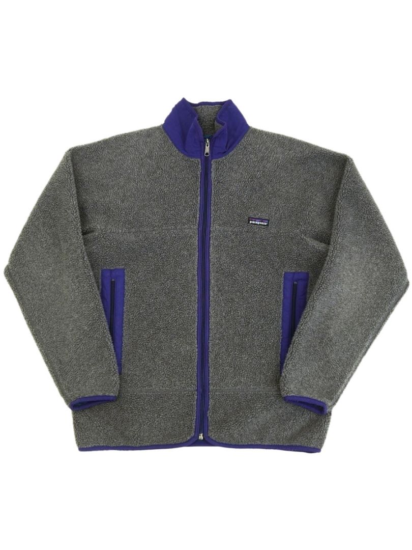 90'S PATAGONIA RETRO-X CHARCOAL HEATHER (SIZE.LARGE) MADE IN USA