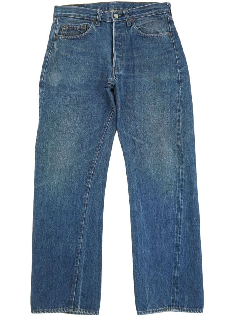 80's LEVI'S 501 66 CHAIN STITCH (SIZE.W33 L33)