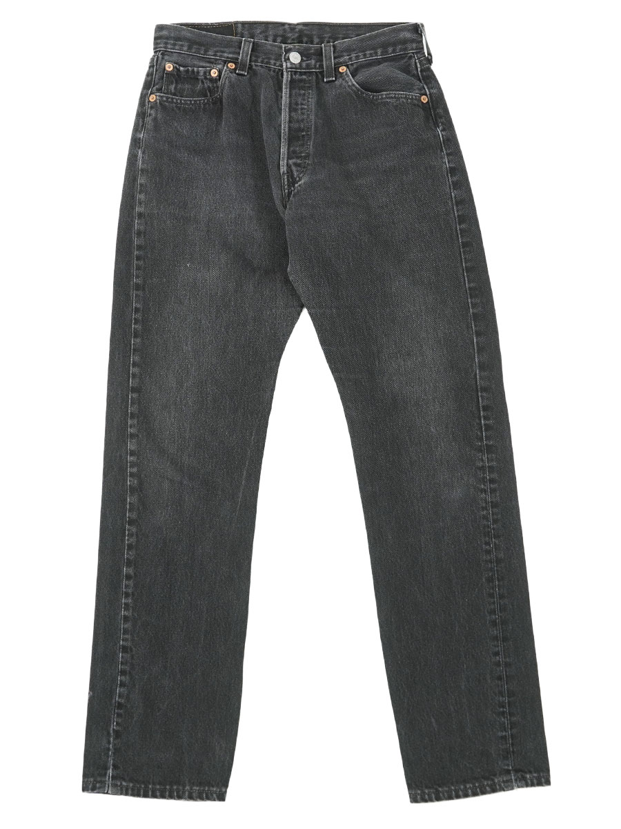 90'S～ LEVI'S 501 BLACK JEANS (SIZE. W30 L30) MADE IN USA