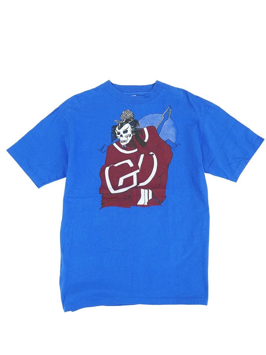 80'S HANES GRATEFUL DEAD T SHIRT BLUE (SIZE.LARGE) MADE IN USA