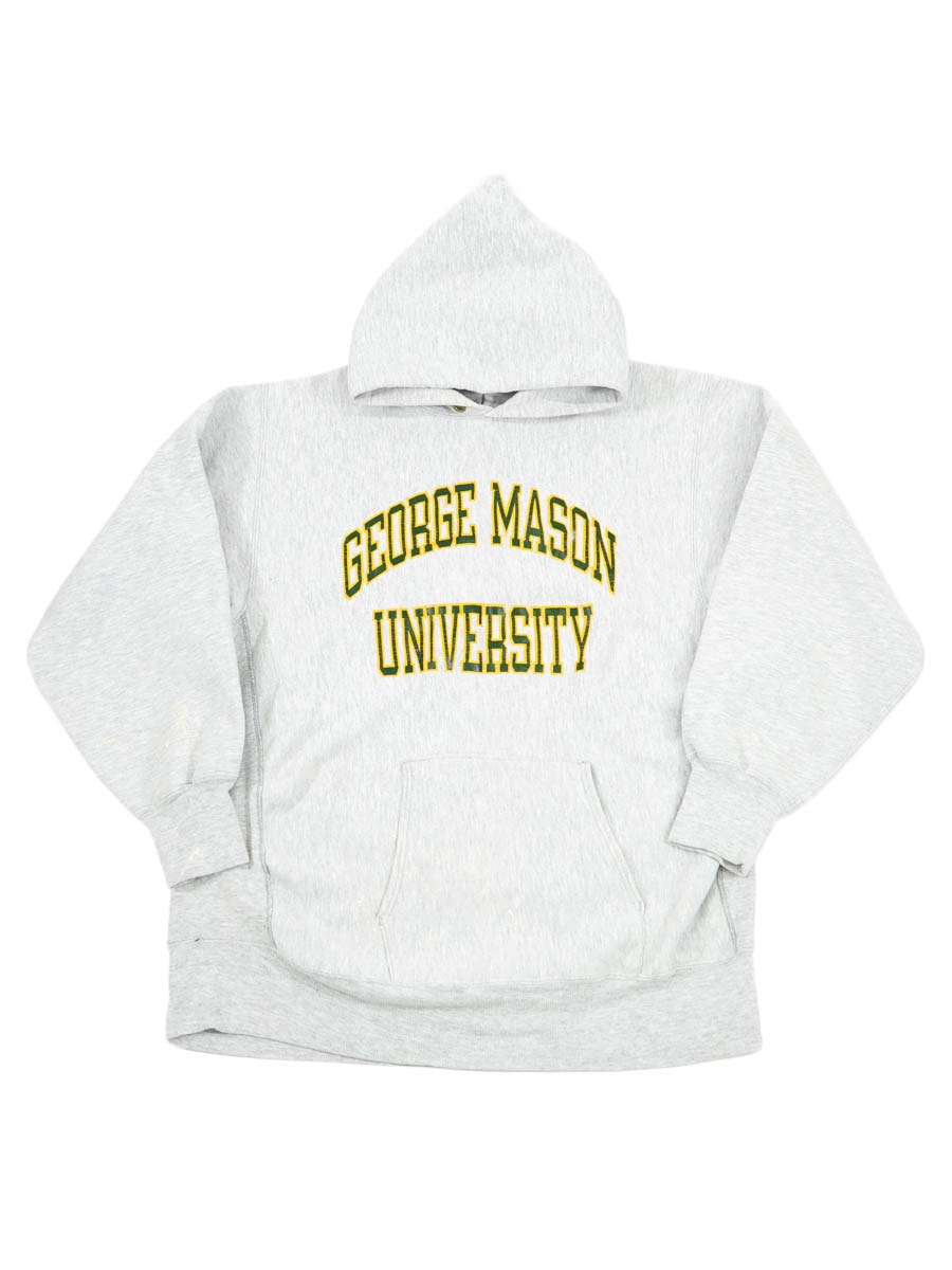 80'S CHAMPION REVERSE WEAVE HOODIE ''GEORGE MASON UNIVERSITY'' (SIZE.XX LARGE)