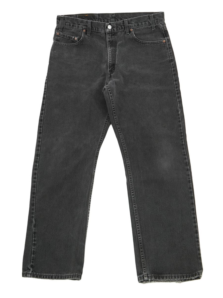 00'S LEVI'S 505 BLACK JEANS (SIZE. W36 L30) MADE IN CANADA