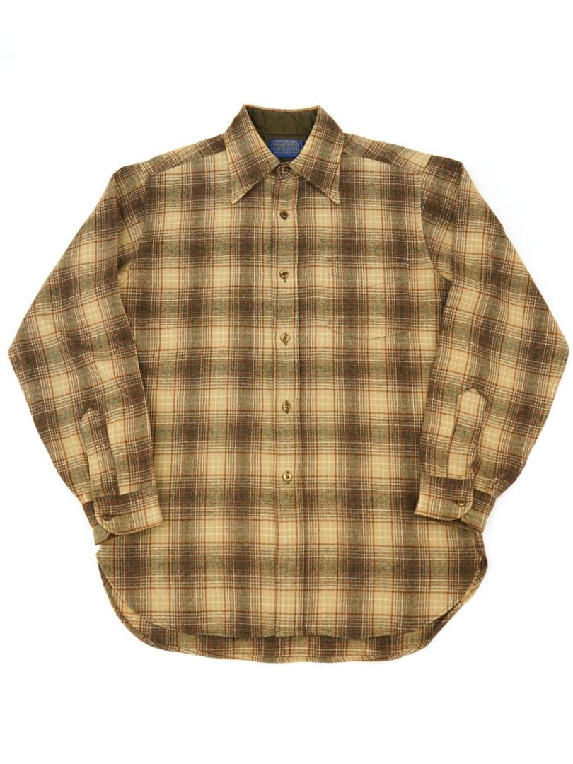 70'S PENDLETON PLAID WOOL SHIRT (SIZE. MEDIUM) | すべての商品