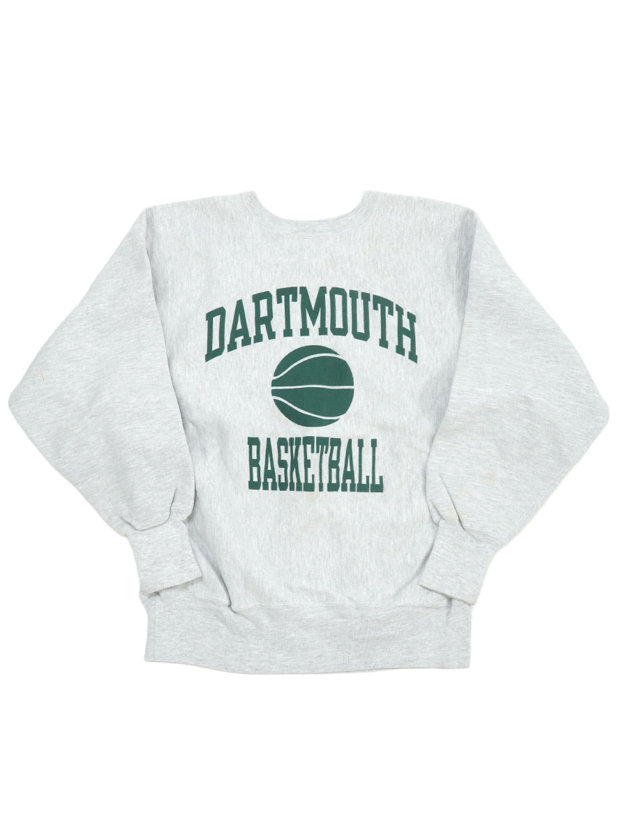 90'S CHAMPION REVERSE WEAVE ''DARTMOUTH BASKETBALL'' GREY  (SIZE.LARGE) MADE IN MEXICO