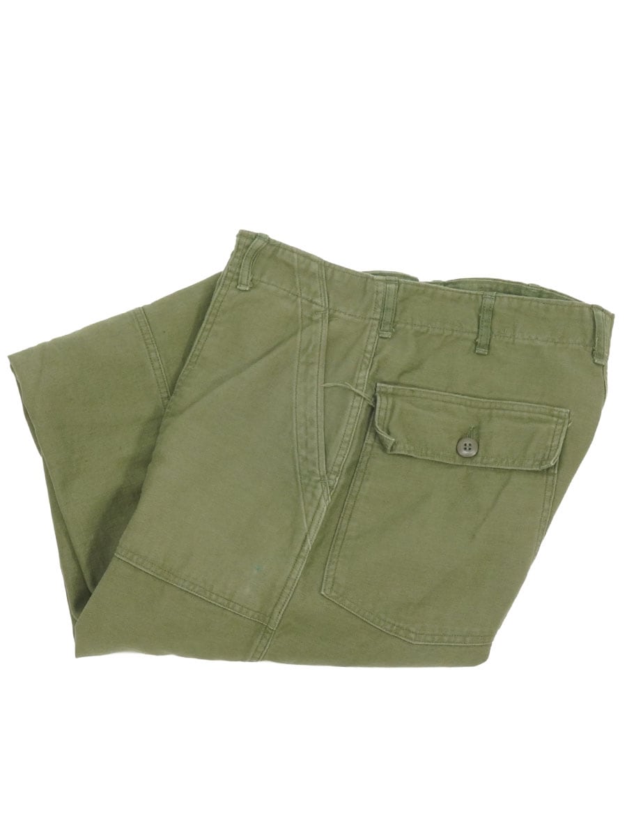 60'S～ U.S.ARMY UTILITY TROUSERS (SIZE.W34 L33)