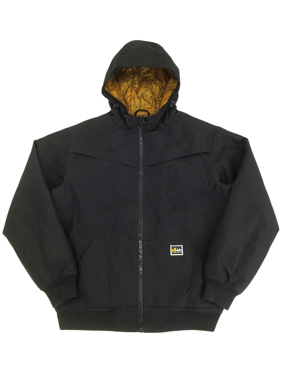 DERBY OF SAN FRANCISCO STYLE 310 DERBY JACKET WITH HOOD BLACK