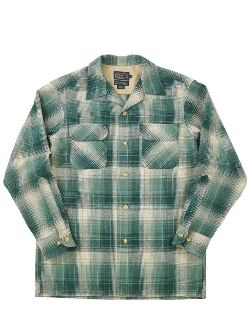 PENDLETON PLAIN BOARD SHIRT (SIZE. SMALL) MADE IN MEXICO