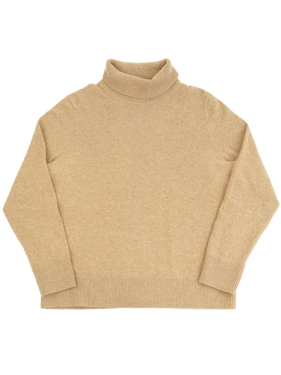 00'S LANDS'END 100%CASHMERE TURTLE NECK SWEATER (SIZE.LARGE 14-16)