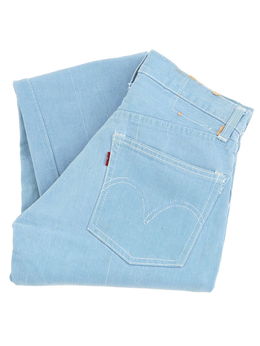 60'S LEVI'S 500L BIG-E JEANS LIGHT BLUE (APPROX.W28 L29)