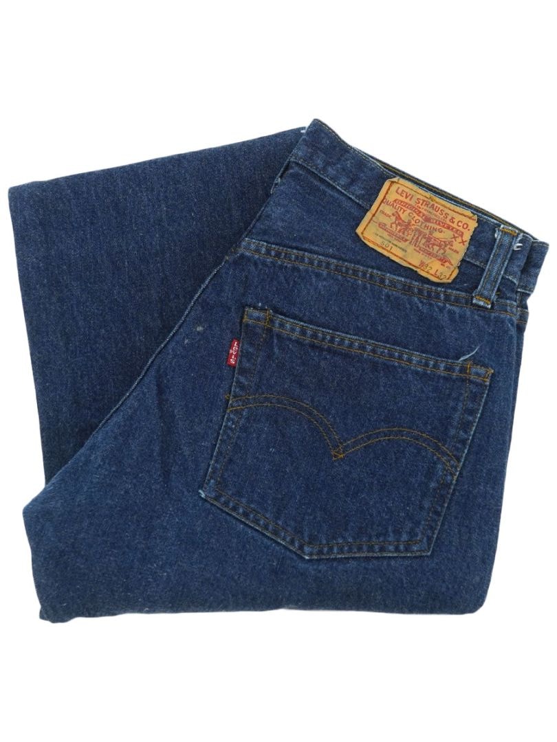 80's Levi's 501 66後期 デニムパンツ 濃青 表記(32x32)