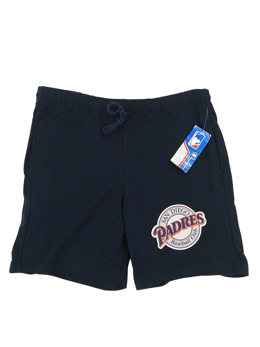 90'S CHAMPION ''SAN DIEGO PADRES'' TEAM SHORTS NAVY (SIZE.SMALL) MADE IN USA NOS