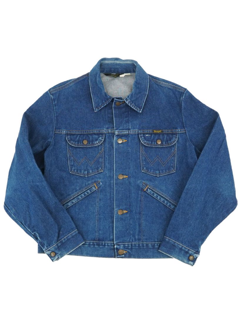 Wrangler デニムジャケット 80s usa製　74126PW 80'S WRANGLER 74126PW DENIM JACKET (APPROX.42) MADE IN USA