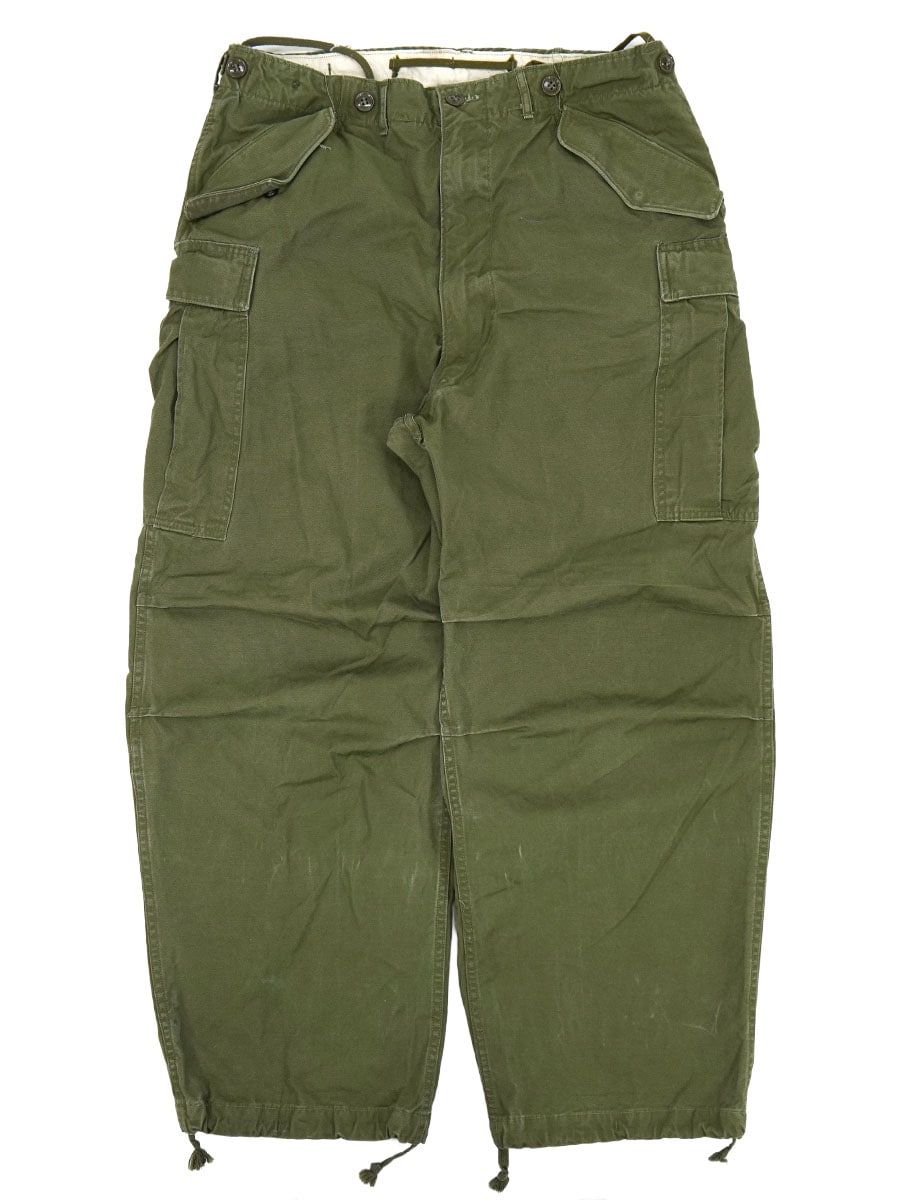 51 U.S.ARMY M-51 FIELD TROUSERS (SIZE.MEDIUM-REGULAR) CANVAS