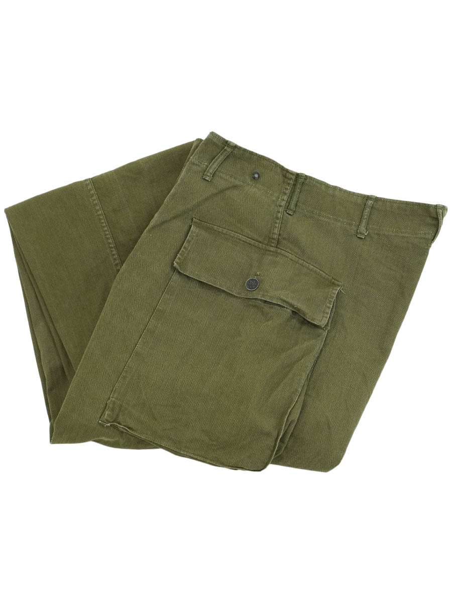 40'S U.S.ARMY M-43 HERRINGBONE TWILL PANTS (SIZE.W30 L33) | すべて