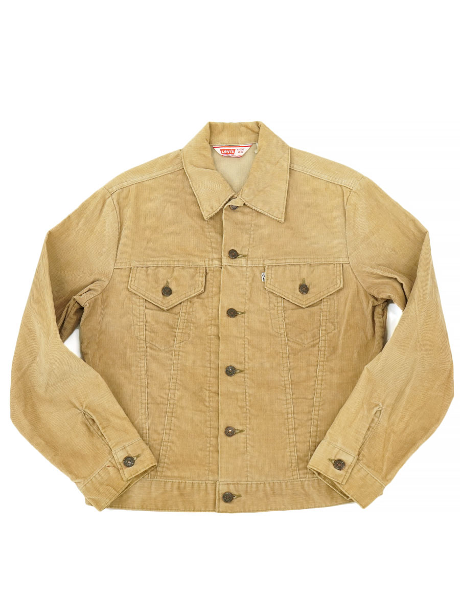 70's Levi's 70505 コーデュロイジャケット ベージュ 表記(40)
