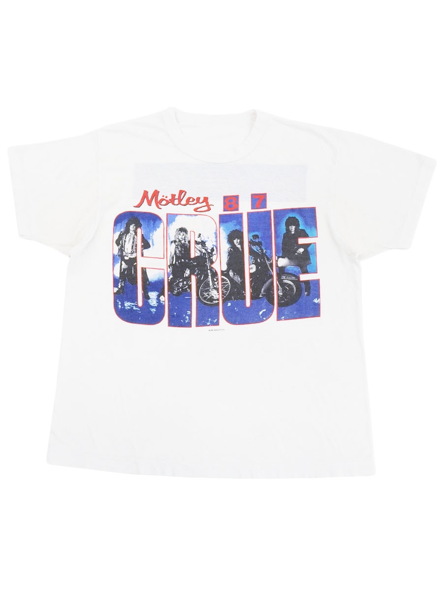 80'S MOTLEY CRUE ''GIRLS, GIRLS, GIRLS WORLD TOUR '87'' T SHIRT