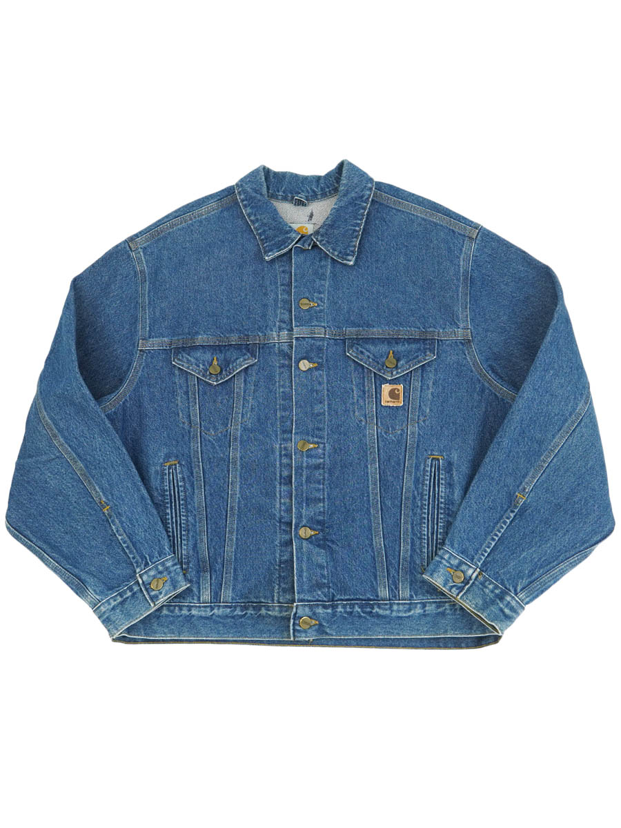 Carhartt デニムブルー ジャケット Carhartt Blanket Lined Denim Jacket 薄青 XXL カーハート デニム