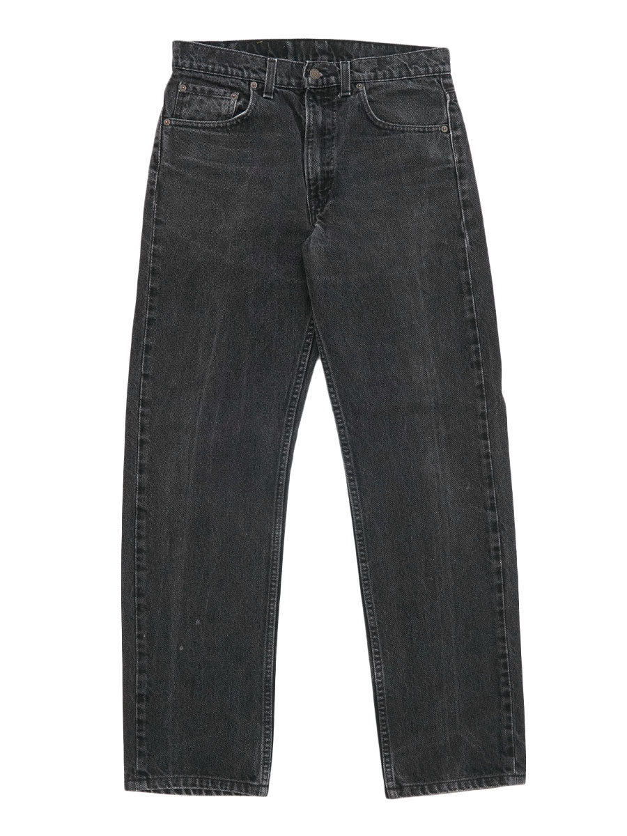 90'S～ LEVI'S 505 BLACK JEANS (SIZE. W33 L32)