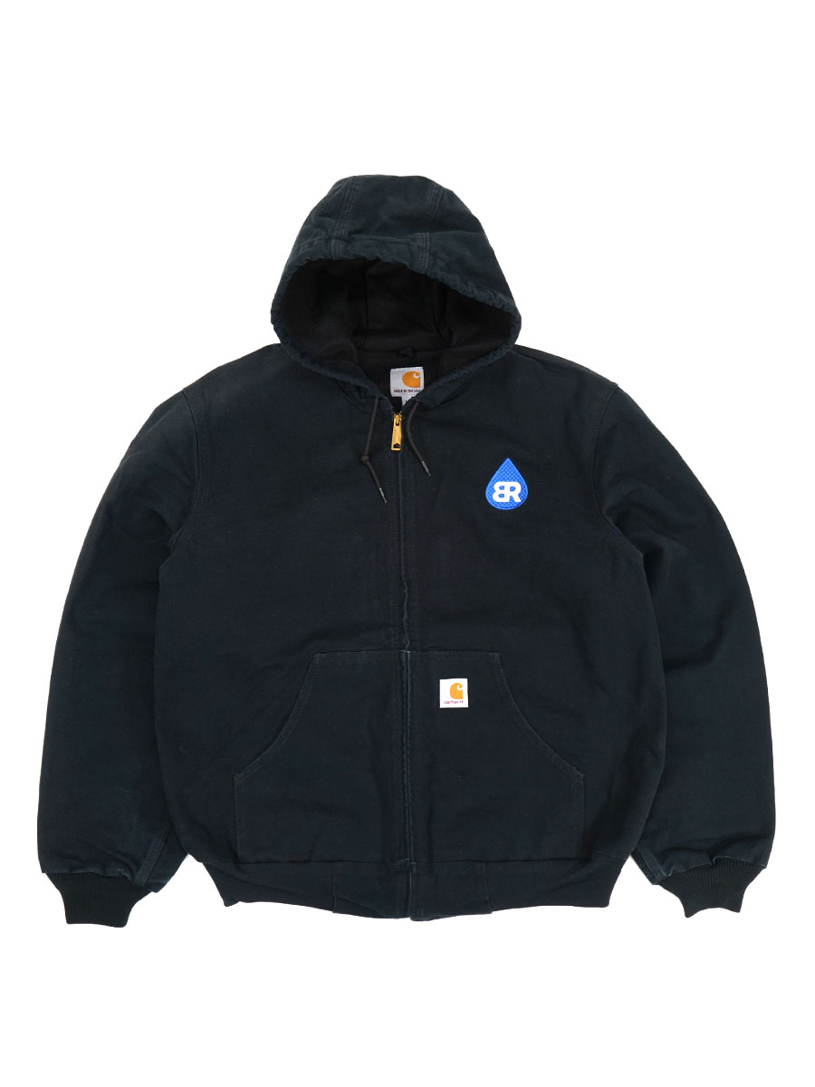 CARHARTT J131-BLK DUCK ACTIVE JACKET (SIZE.MEDIUM) MADE IN USA