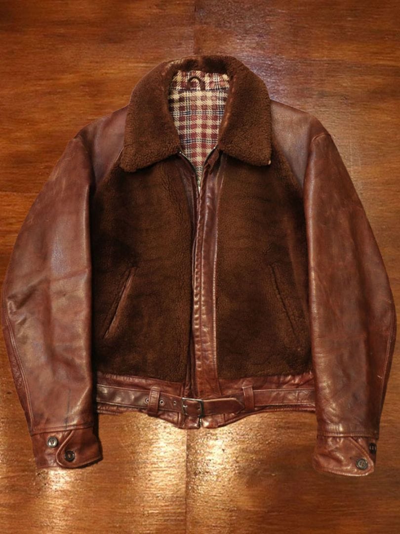 1930s GRIZZLY JACKET , J.C.Penney , Size 42