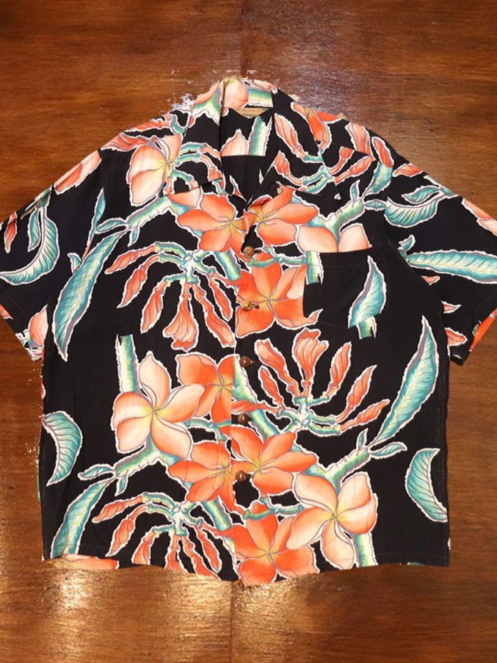 1940s HAWAIIAN SHIRT , Size L