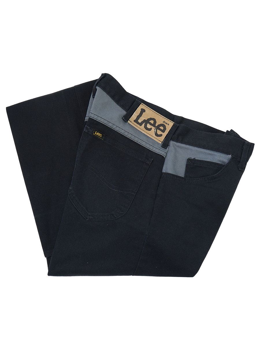 80'S LEE 200-5801 TOW-TONE TWILL JEANS (SIZE.W32 L34) MADE IN USA