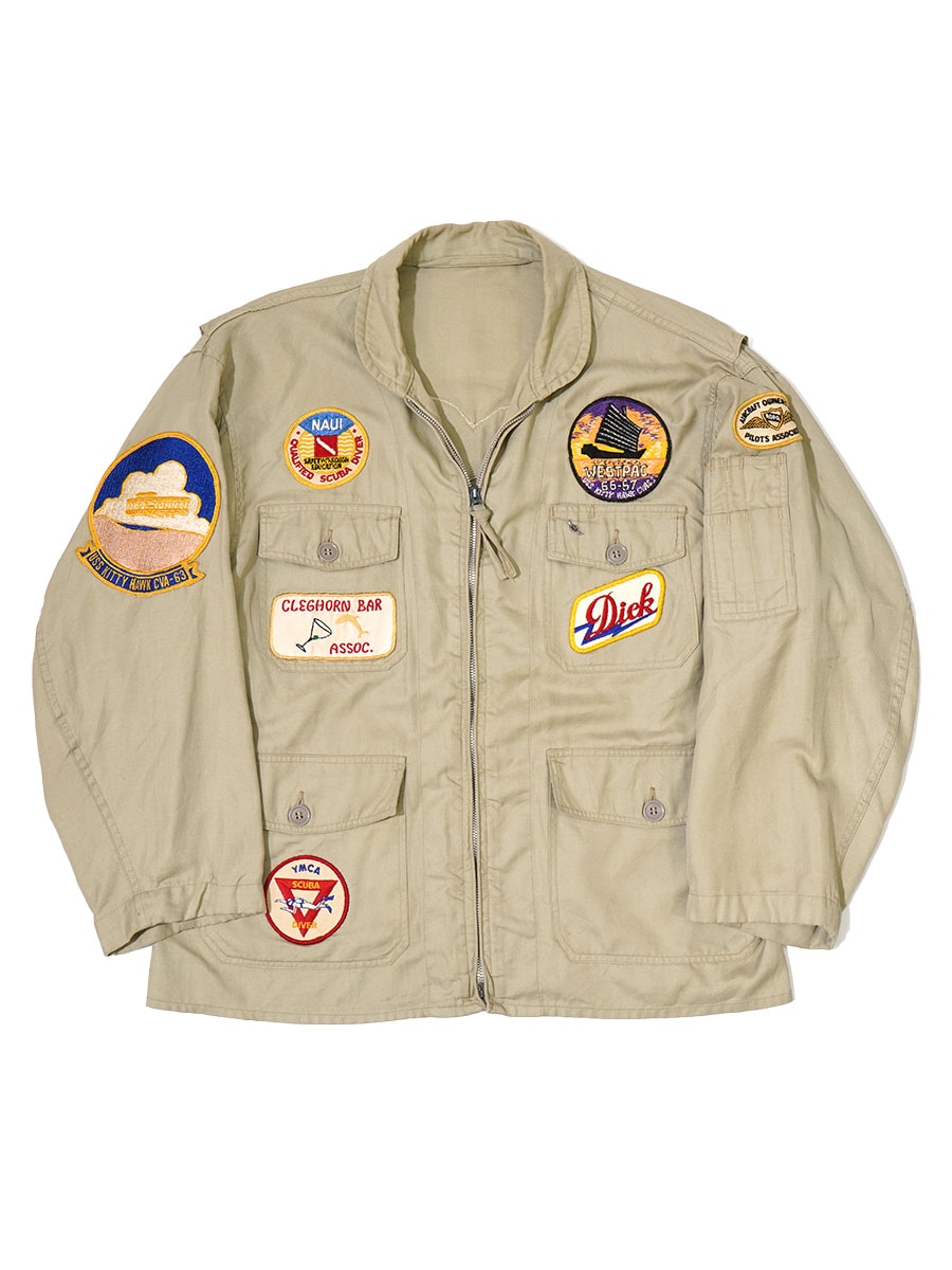50'S U.S.NAVY MIL-J-7758A SUMMER FLIGHT JACKET (SIZE.42) L.W.FOSTER SPORTSWEAR CO.,INC