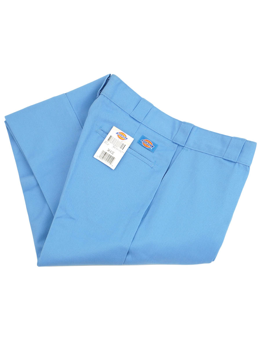 90'S DICKIES 874 WORK PANTS LIGHT BLUE (SIZE.W34 L30) NOS | すべて