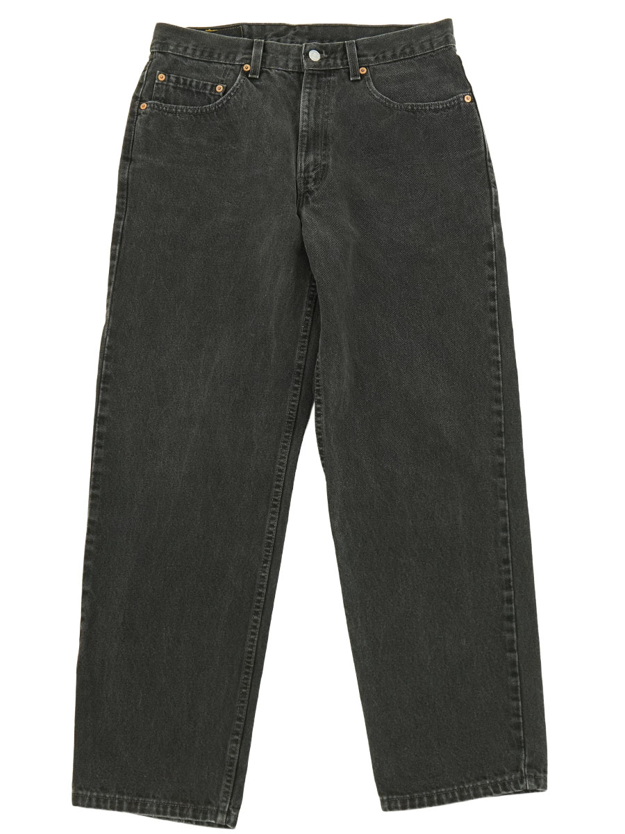 リーバイス 550 ブラック W34 L30 90'S LEVI'S 550 BLACK JEANS (SIZE.W34 L30) MADE IN USA | すべての