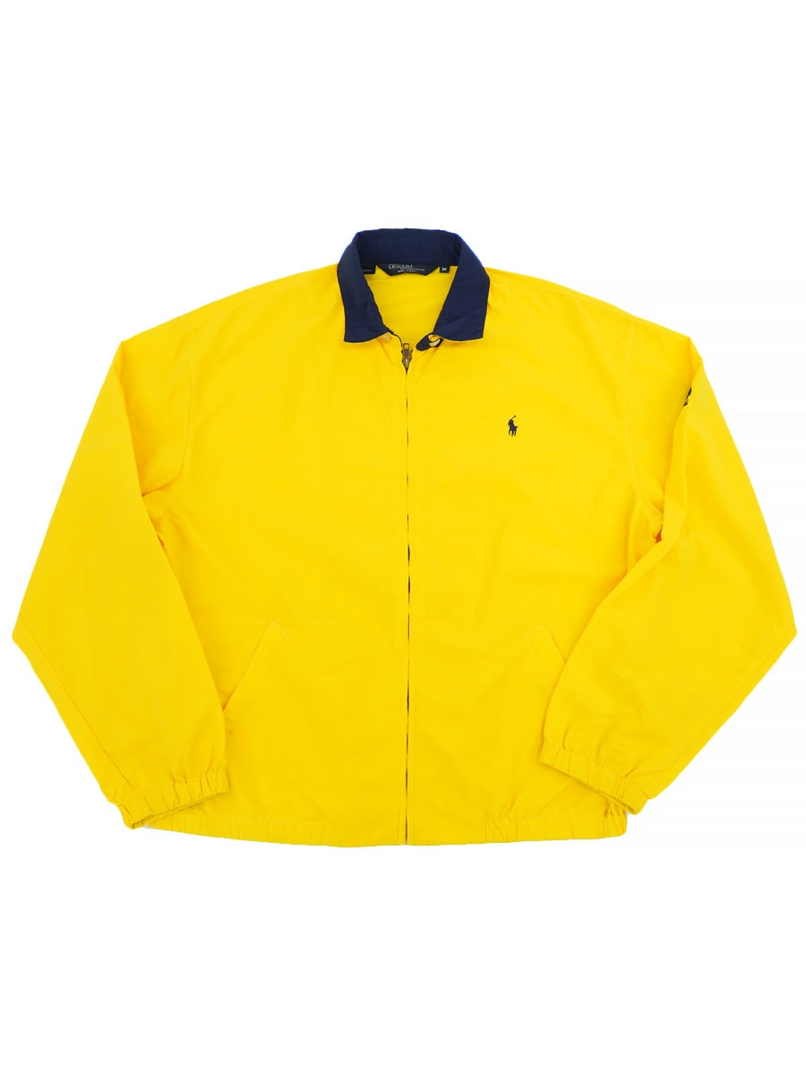 80'S～ RALPH LAUREN NYLON DRIZZLER JACKET 2-TONE (SIZE. MEDIUM