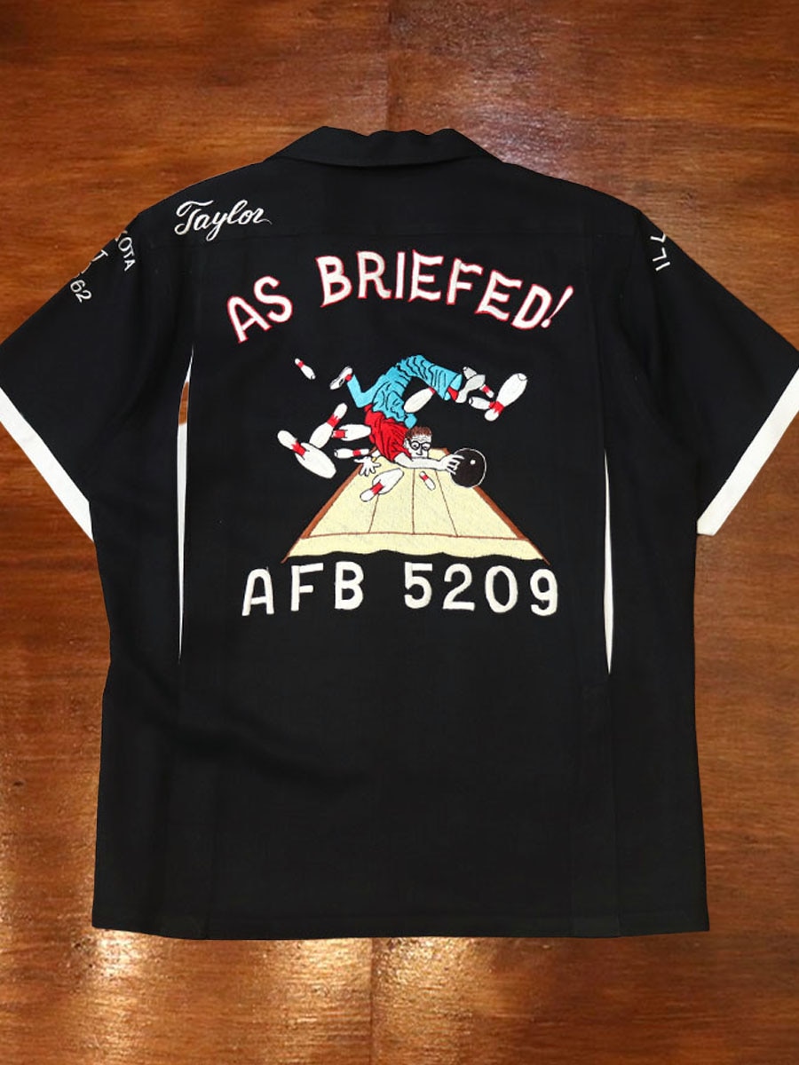 60sボウリングシャツMONSTER SOUVENIR BOWLINGSHIRT 1960s SOUVENIR BOWLING , Size M | SOLD OUT | | BerBerJin WebStore