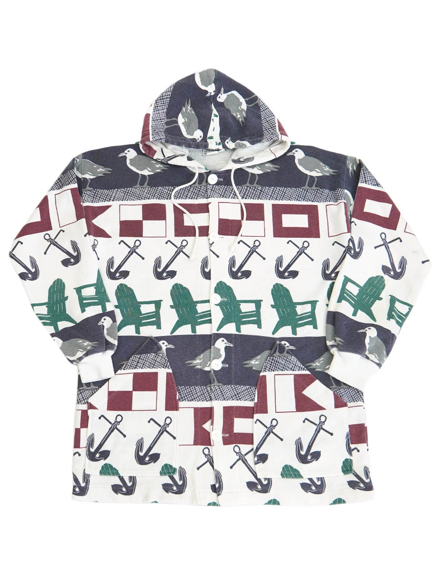 90'S MICHIGAN RAG CO. HOODED JACKET (SIZE.SMALL) | すべての商品