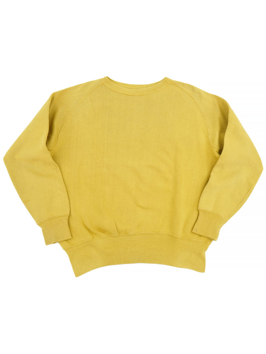 60'S FREEDOM SLEEVE SWEAT SHIRT MUSTARD (APPROX. MEDIUM) 