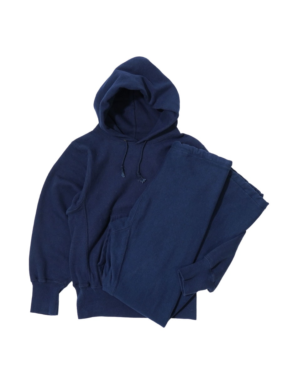 80'S CHAMPION×LAND'S END REVERSE WEAVE HOODIE & PANT (SIZE.LADIES SMALL) MADE IN USA NOS