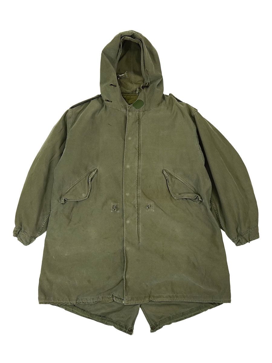 50'S U.S.ARMY M-51 FIELD PARKA (SIZE.MEDIUM) COTTON SATIN
