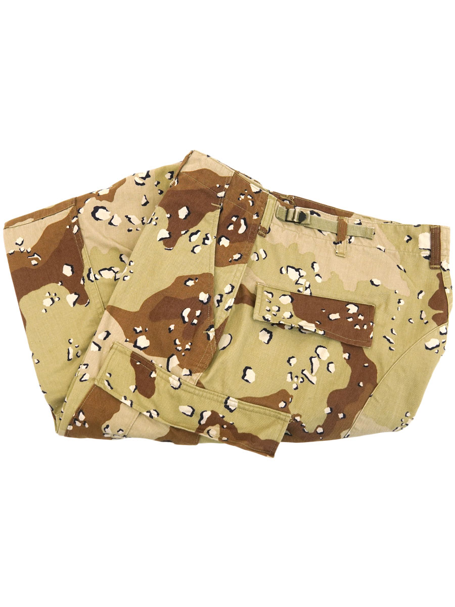 '86 U.S.MILITARY 6C DESERT CAMOUFLAGE PATTERN COMBAT TROUSERS (LARGE-SHORT)