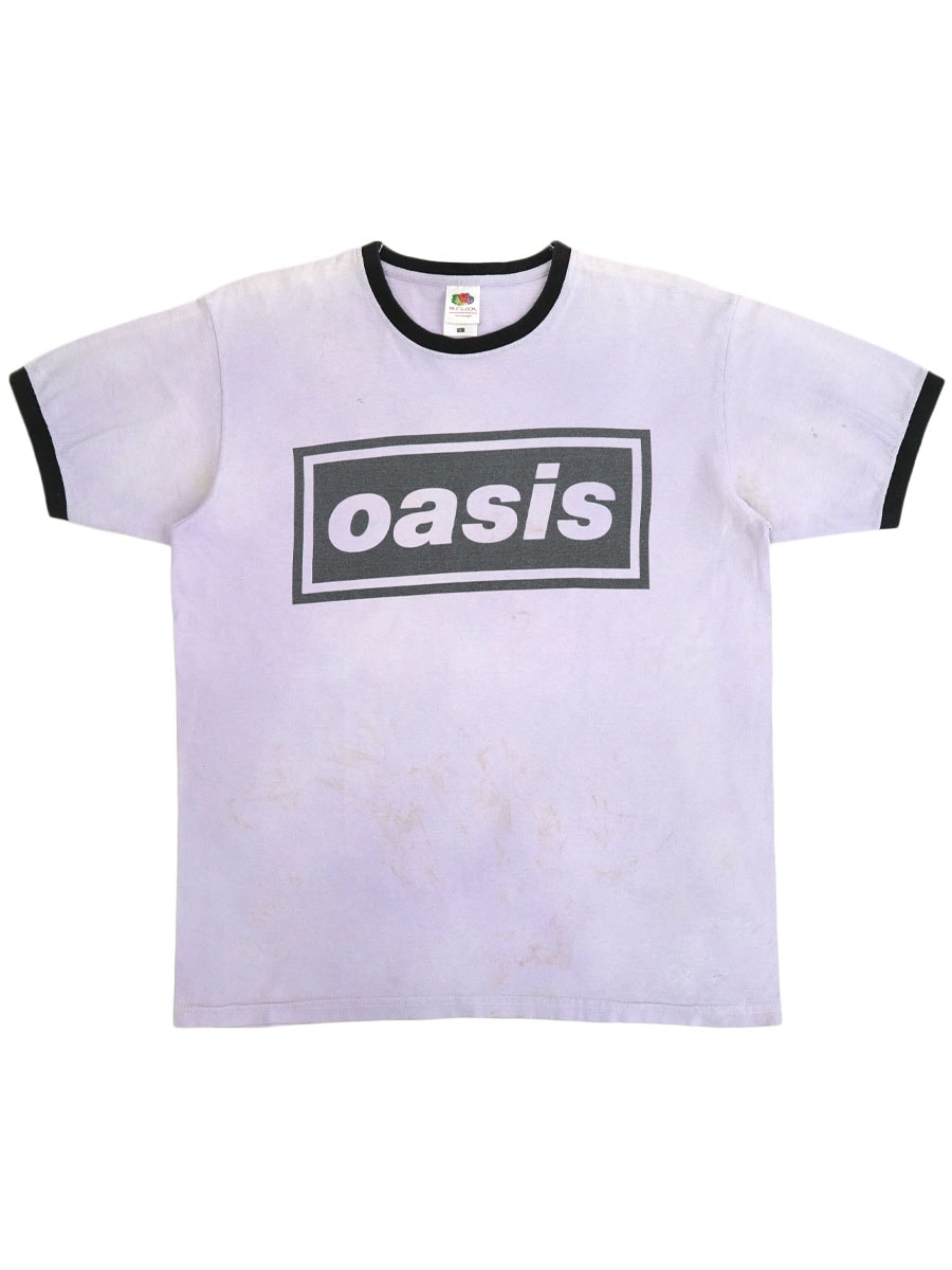 00'S～ FRUIT OF THE LOOM ''OASIS'' RINGER T SHIRT (SIZE.LARGE)