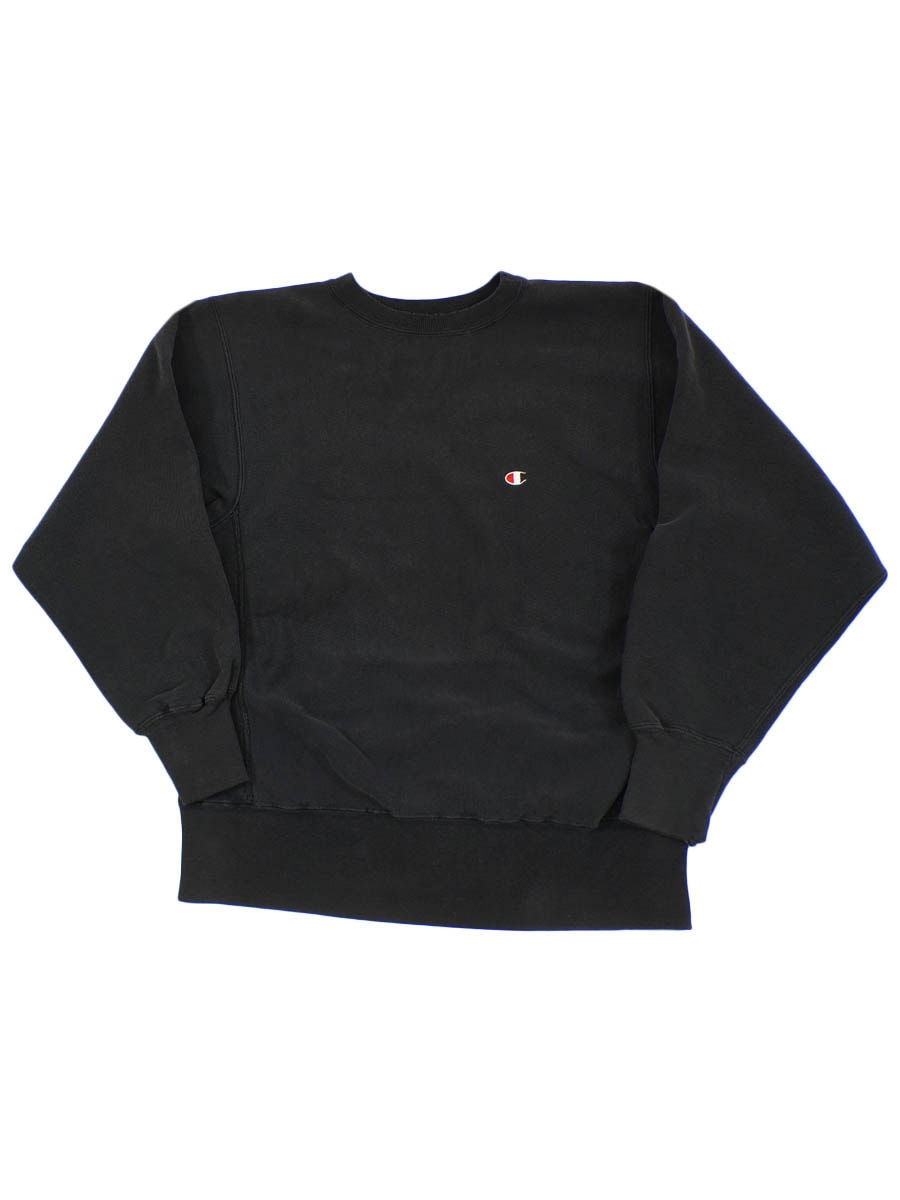90'S～ CHAMPION REVERSE WEAVE PLAIN BLACK (APPROX.LARGE)