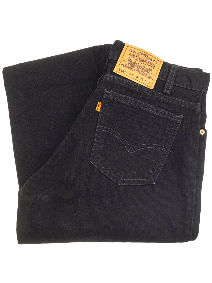 90'S LEVI'S 40518-4159 BLACK JEANS (SIZE.W32 L32) MADE IN USA