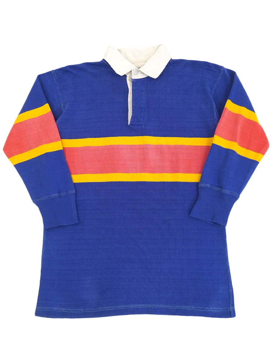 70'S THE GREAT PACIFIC IRON WORKS RUGBY SHIRT (APPROX.LARGE)