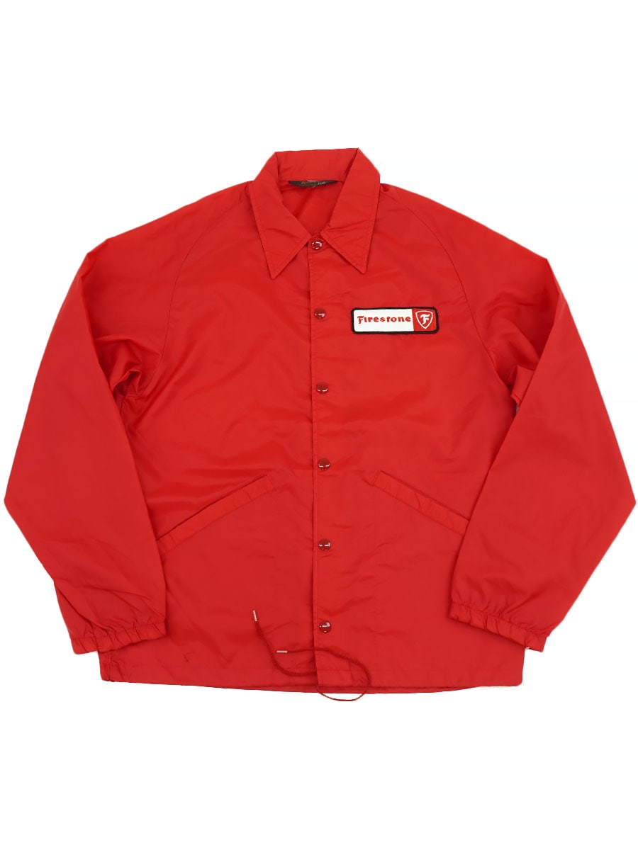 70'S SWINGSTER ''GOLD COAST TIRE'' NYLON JACKET WITH FIRESTONE