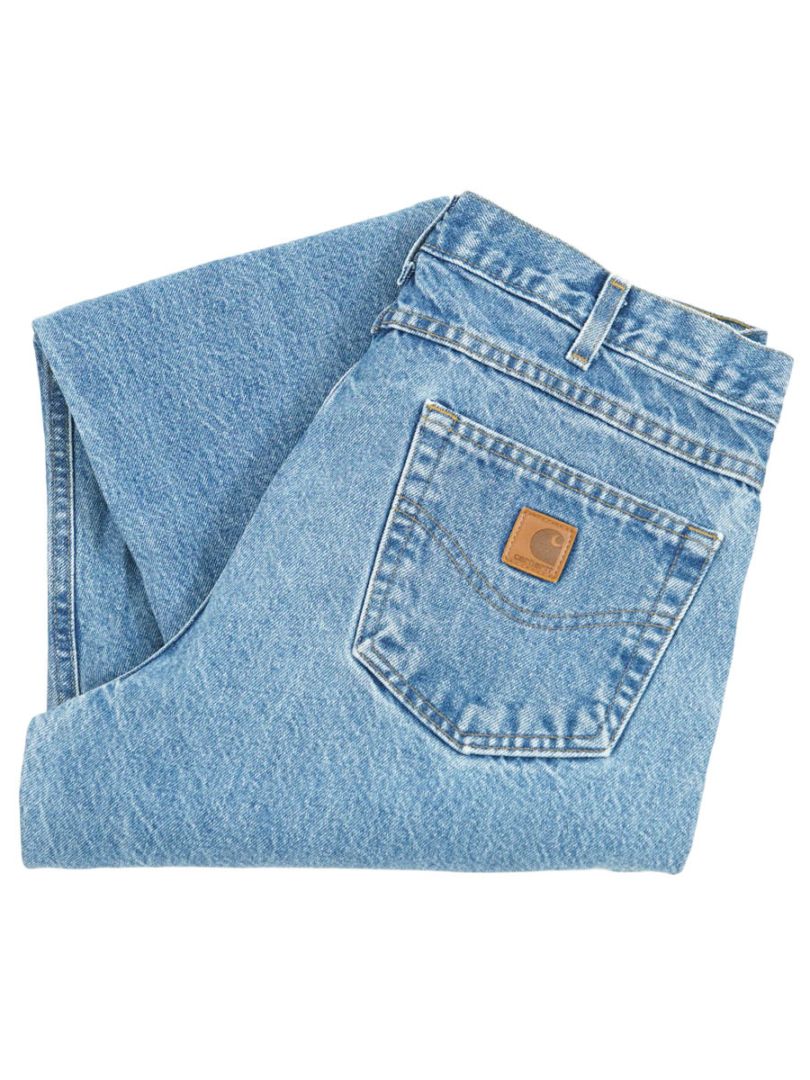 CARHARTT RELAXED-FIT DENIM PANTS DARK STONE (SIZE.W36 L30) | NEW CARHARTT RELAXED-FIT DENIM PANTS DARK STONE (SIZE.W36 L30) | NEW