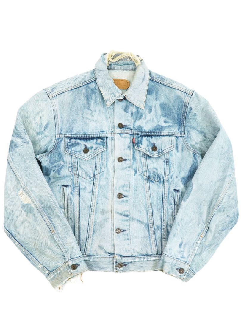 80'S LEVI'S 70506 DENIM JACKET BLEACH (APPROX.40) MADE IN CANADA