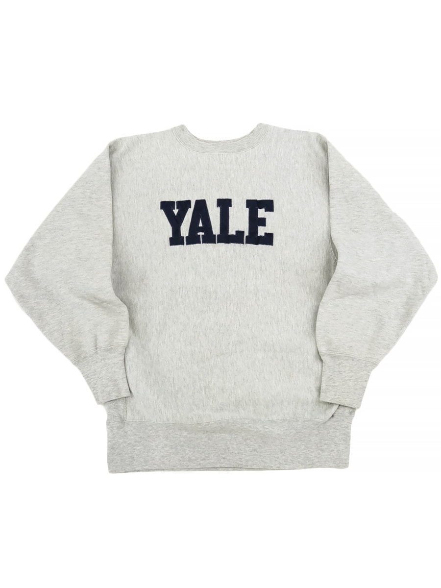 90'S CHMAPION REVERSE WEAVE CREW ''YALE'' (SIZE. X LARGE) MADE IN USA