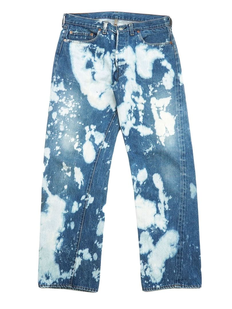 80'S LEVI'S 501 RED LINE BLEACH (APPROX.W34 L30)