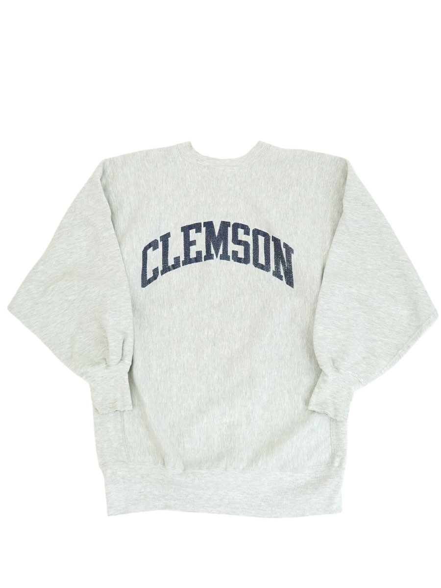 90'S CHAMPION REVERSE WEAVE ''CLEMSON'' GREY (SIZE.XX LARGE) MADE IN USA